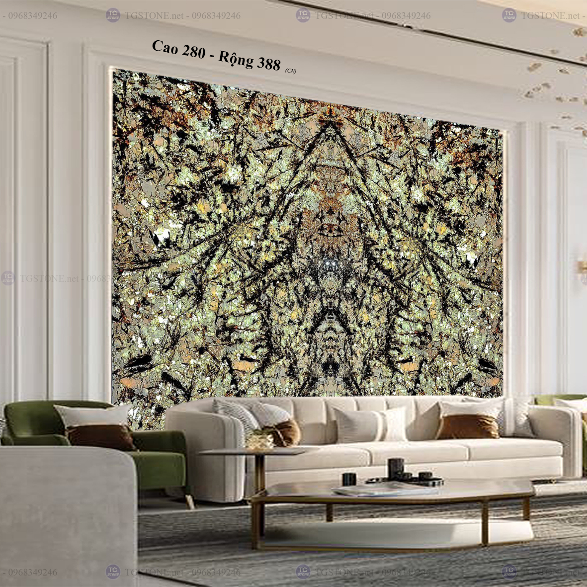 ĐÁ TRANH THẠCH ANH TỰ NHIÊN 85