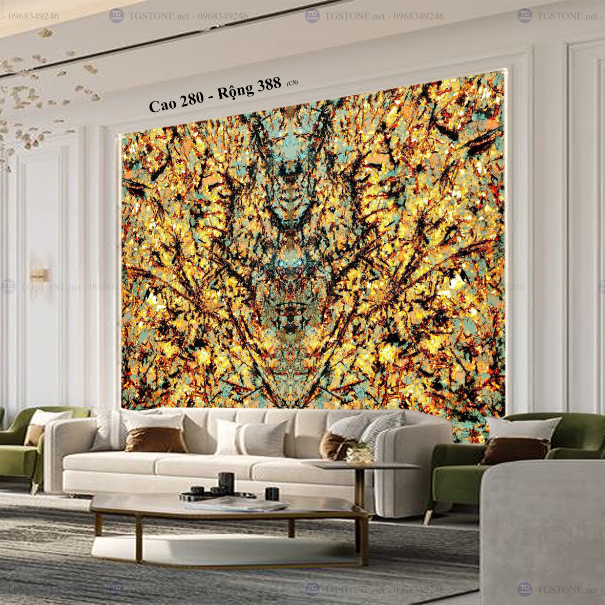 ĐÁ TRANH THẠCH ANH TỰ NHIÊN 88