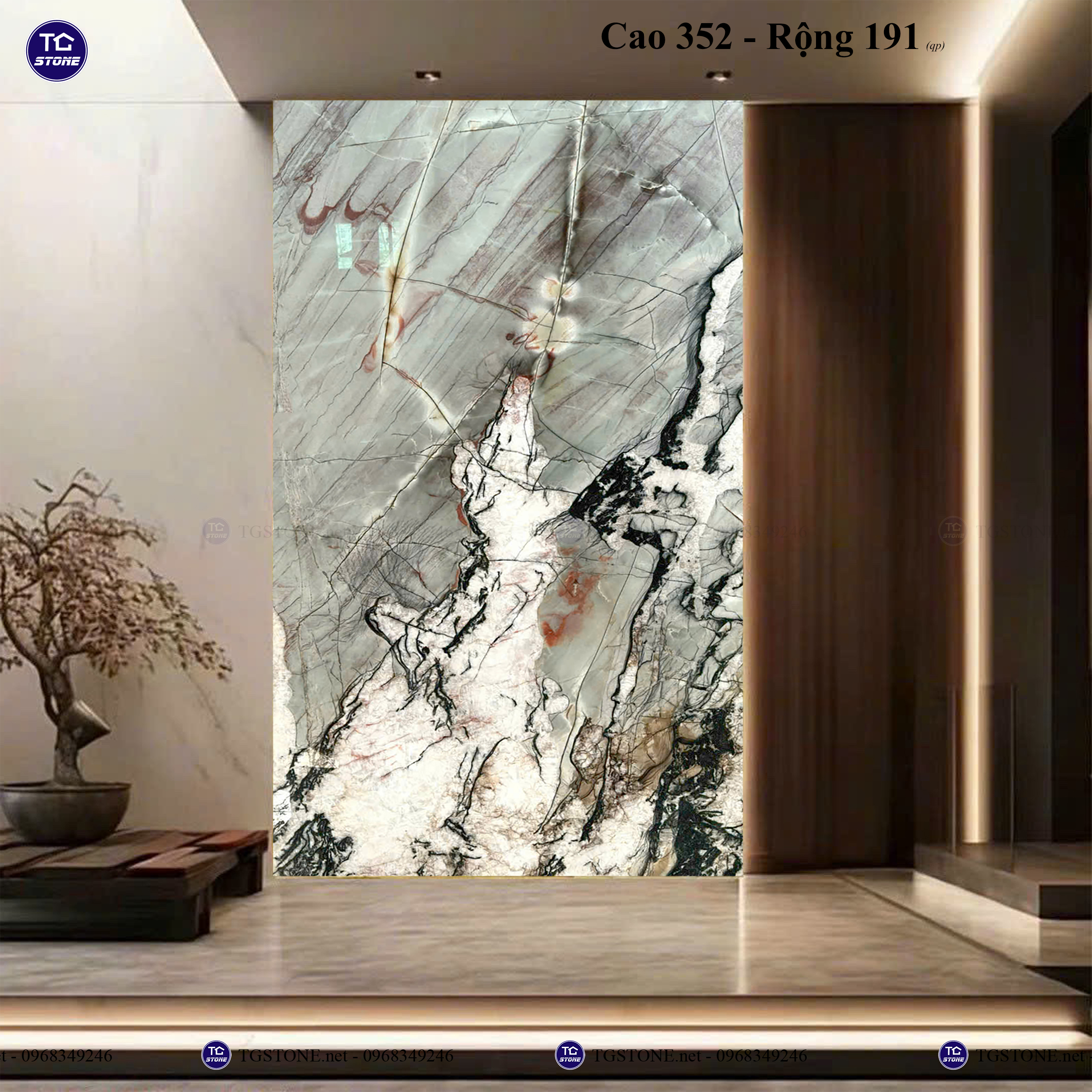 TRANH ĐÁ TỰ NHIÊN NGUYÊN TẤM 42